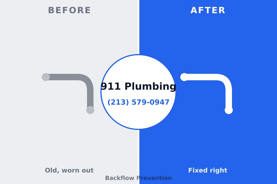 Before and after: plumbing company Pierson, FL